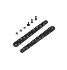 GRAPHITE INSERT FOR SHORT REAR COMPOSITE BRACE - SET - 353281 - XRAY