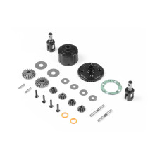 Différentiel AV/AR complet avec couronne 46T large - XRAY - 355006