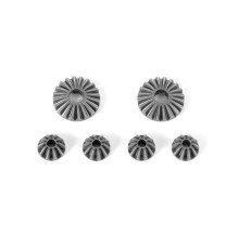 STEEL DIFF BEVEL & SATELLITE GEARS - V2 (2+4) - 355031 - XRAY