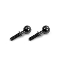 ALU PIVOT BALL 13.7 MM WITH STEEL SCREW (2) - 357251 - XRAY