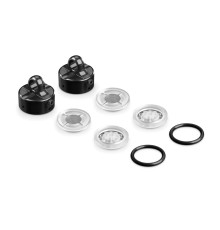 XB8 MULTI ADJ. 3-IN-1 ALU SHOCK CAP + MEMBRANES (2) - XRAY - 358057-K