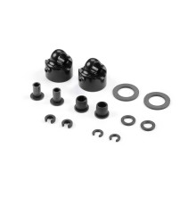 ALU SHOCK CAP-NUT WITH VENT HOLE (2) - XRAY - 368052