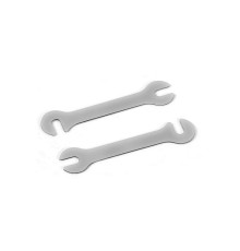 Cales alu longues 0.2mm argents (2) - XRAY - 372292