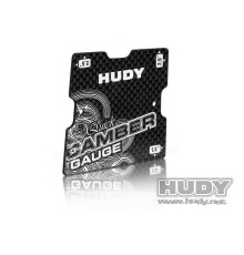 "HUDY GRAPHITE QUICK CAMBER GAUGE 1/10 TOURING 1.5° 2° 2.5° - 10775