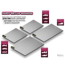 Planche de réglage Light 1/8 Piste - Titan - HUDY - 108504