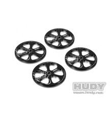 Roue de réglage pour 1/10 TC - HUDY - 109370