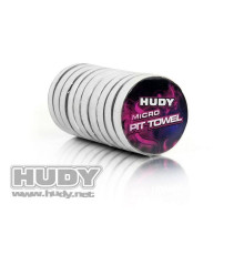 Chiffons de nettoyage compacts (10) - HUDY - 209065