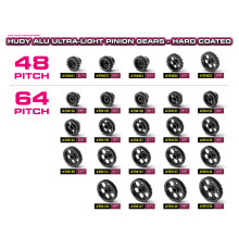 Pignon alu 41 dts 64 dp - HUDY - 294141