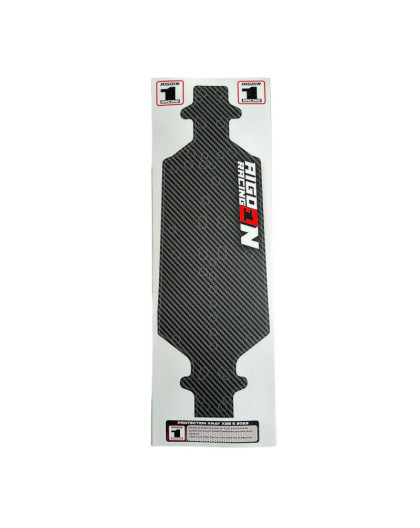 Chassis protective plate XB8'25 - AIGOIN RACING - AR1522