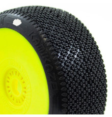 KAMIKAZE v2 BUGGY C1 (SUPER SOFT) PRE-MOUNTED YELLOW (2pcs.)