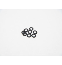  3mm Alloy Spacer Set (0.5t) [Black] - 48441 - HIRO SEIKO