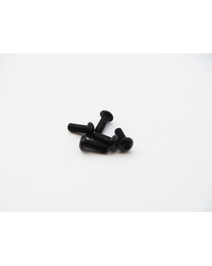  Alloy Hex Socket Button Head Screw M3x8 [Black] - 69870 - HIRO SEIK