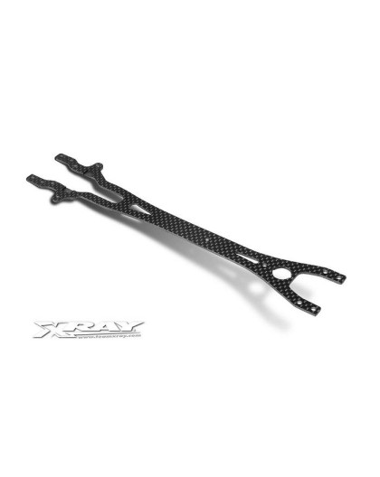 T3 RUBBER-SPEC UPPER DECK 2.0MM GRAPHITE - 301190 - XRAY