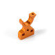 T4'18 ALU LAYSHAFT BULKHEAD RIGHT - ORANGE - 303001-O - XRAY