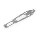 ALU CHASSIS 3MM - SWISS 7075 T6 - 331109 - XRAY