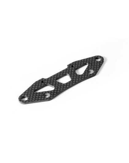 GRAPHITE UPPER HOLDER FOR BUMPER - 331216 - XRAY