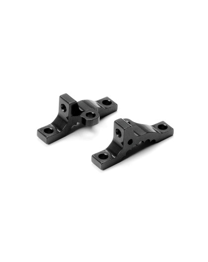 ALU UPPER CLAMP FRONT - MULTI-FLEX – BLACK - (L+R) - XRAY - 332039