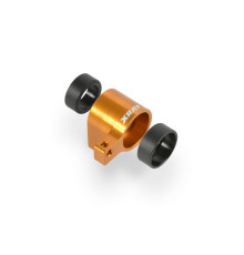 ALU FRONT MIDDLE SHAFT HOLDER - ORANGE - SET - 335722-O - XRAY