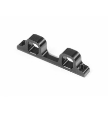 ALU REAR LOWER SUSPENSION HOLDER RF BLACK ( -1mm ) - XRAY - 343714