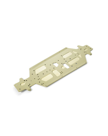 GT ALU CHASSIS - SWISS 7075 T6 (3MM) - 351130 - XRAY