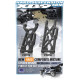 XB9 COMPOSITE FRONT LOWER SUSPENSION ARM - HARD - 352116 - XRAY