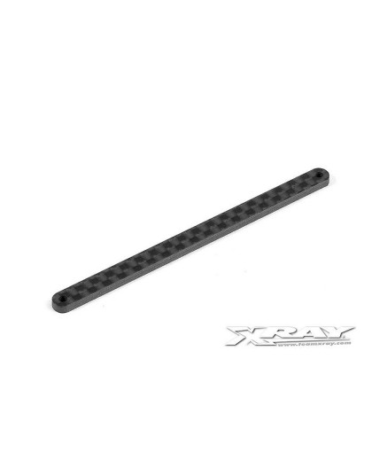 X10 FRONT BRACE - GRAPHITE 2.0MM - 371085 - XRAY