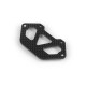 X12'19 GRAPHITE BUMPER LOWER HOLDER 2.5MM - 371211 - XRAY