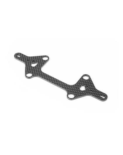 X12 Triangle inférieur AV carbone 2.5mm - Large +2mm - XRAY - 372126