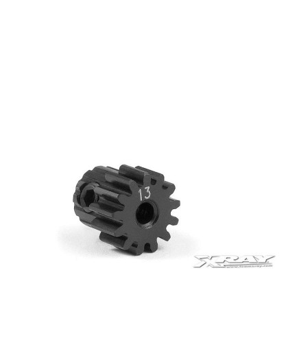 STEEL PINION GEAR 13T / 48 - 385613 - XRAY