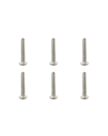 TEAM CORALLY - TITANIUM SCREWS M3 X 16MM - HEX BUTTON HEAD - - C-3402