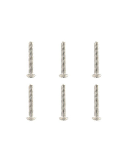 TEAM CORALLY - TITANIUM SCREWS M3 X 20MM - HEX BUTTON HEAD - - C-3402