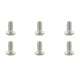 TEAM CORALLY - TITANIUM SCREWS M4 X 8MM - HEX BUTTON HEAD - - C-34041