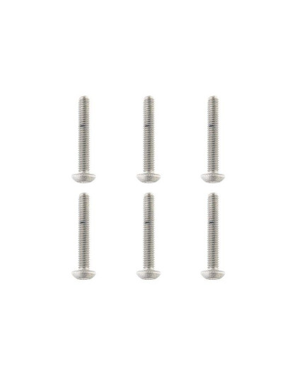 TEAM CORALLY - TITANIUM SCREWS M4 X 25MM - HEX BUTTON HEAD - - C-3404