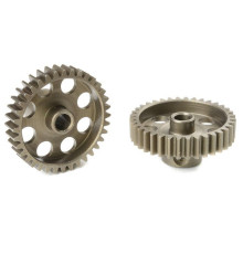 TEAM CORALLY - 48 DP PINION - SHORT - HARDENED STEEL - 36 TE - C-7143