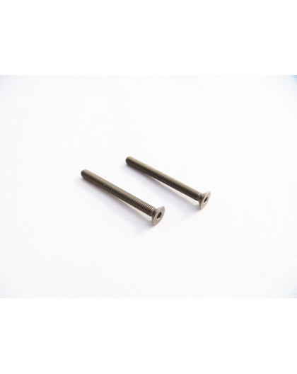  Titanium Hex Socket Flat Head Screw M3x30 (2) - 48088 - HIRO SEIKO