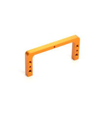 X1 ALU 1-PIECE SERVO MOUNT - ORANGE - 376256-O - XRAY