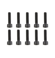 TEAM CORALLY - STEEL SCREWS M4 X 16MM - HEX SOCKET HEAD - 10 - C-3001