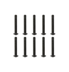 TEAM CORALLY - STEEL SCREWS M3 X 20MM - HEX BUTTON HEAD - 10 - C-3010