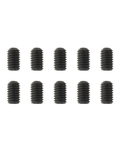 TEAM CORALLY - STEEL SET SCREWS M3 X 5MM - HEX - 10 PCS - C-30151 - C