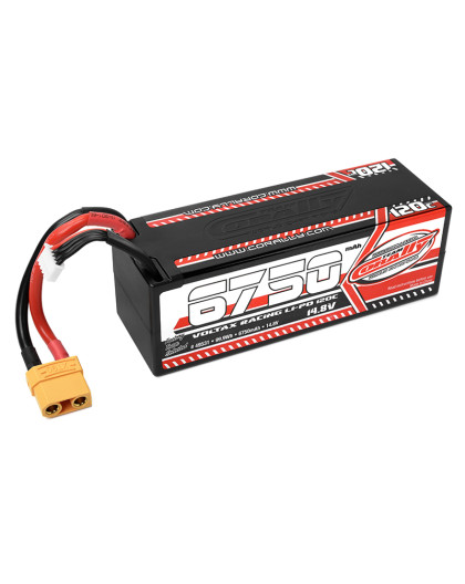 TEAM CORALLY - VOLTAX 120C LIP O BATTERY - 6750MAH - 14.8V - - C-4953