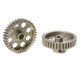 TEAM CORALLY - 48 DP PINION - SHORT - HARDENED STEEL - 37 TE - C-7143