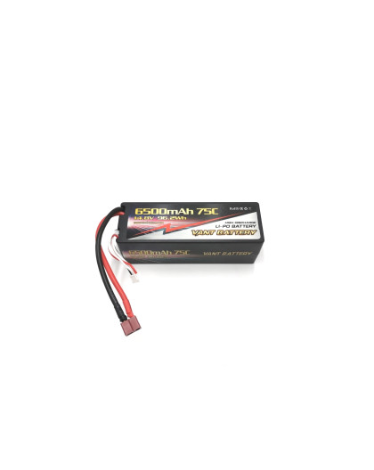 Lipo battery 14.8V 75C 6500mah 4S Stick Dean - VANT - V0400