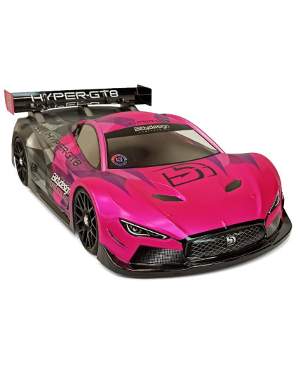 Carrosserie HYPER-GT8 1/8 GT 325mm - BITTYDESIGN - BDGT8-HYP