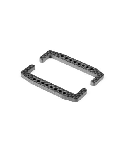 GRAPHITE BATTERY BACKSTOP 3.5MM - LOWER (2) - XRAY - 326178