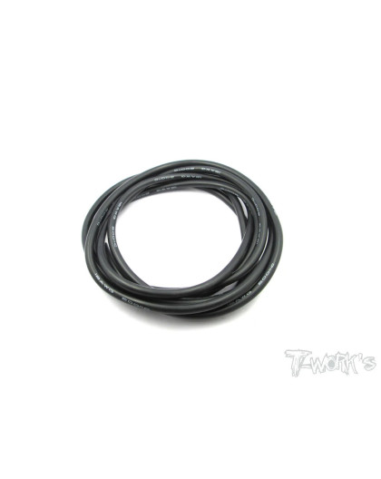 12 Gauge Silicone Wire (Black) 2M - T-WORKS - EA-026BK