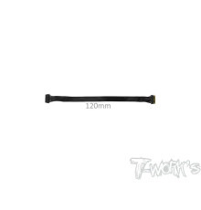 BL Motor Flat Sensor Cable 120mm (Black) - T-WORKS - EA-038-120