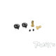 Cache-connecteurs Noir/Noir + PK 4mm (2+2) - T-WORKS - EA-040-4BB