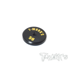 Anodized Precision Balancing Brass Weights 5g LCG - T-WORKS - TA-066L