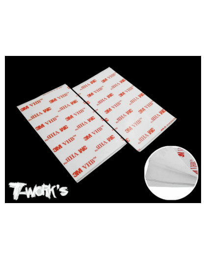 Double Adhesive Tape (85mm x 50mm 2pcs.) - T-WORKS - TA-082-05