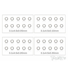 3mm Shim Washer Set - T-WORKS - TA-095-3